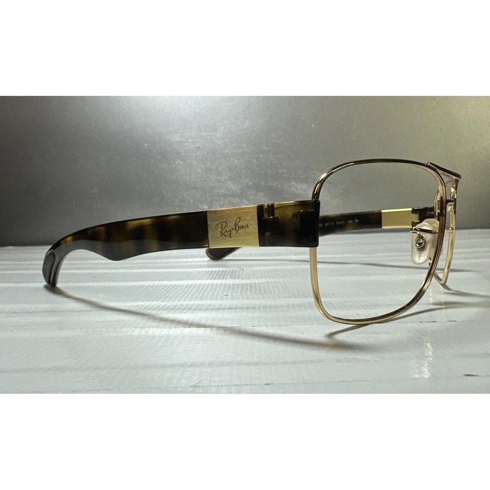 Ray-Ban Sunglasses Frame Only RB 3522 001/13 Gunmetal/Tortoise Pilot Italy 61 mm